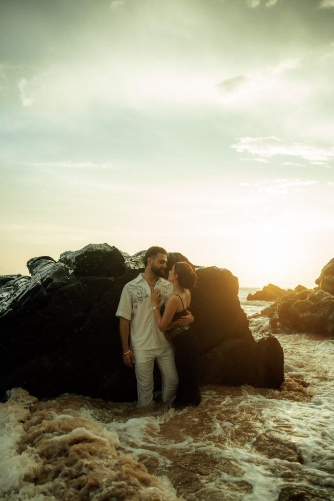 Goa pre-wedding shoot