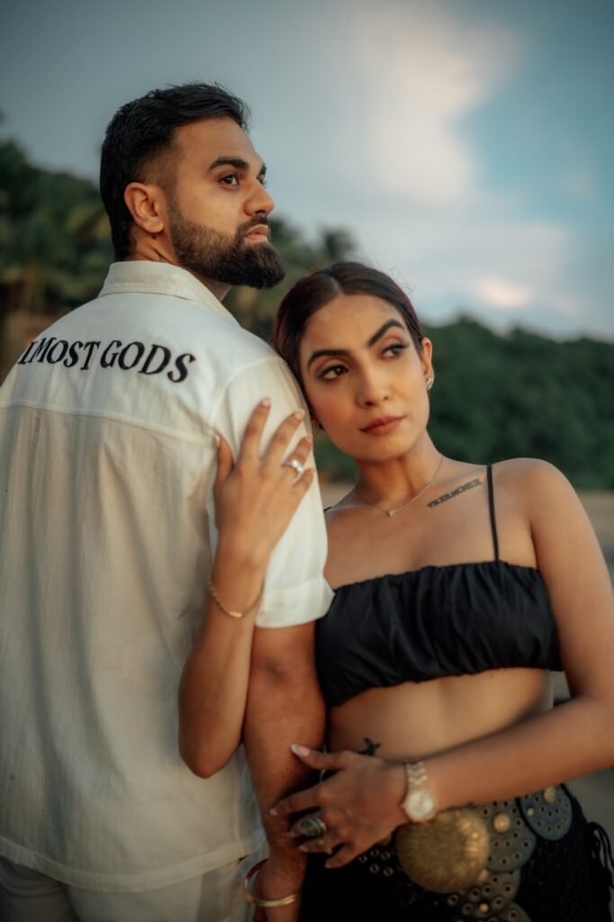 Goa pre-wedding shoot