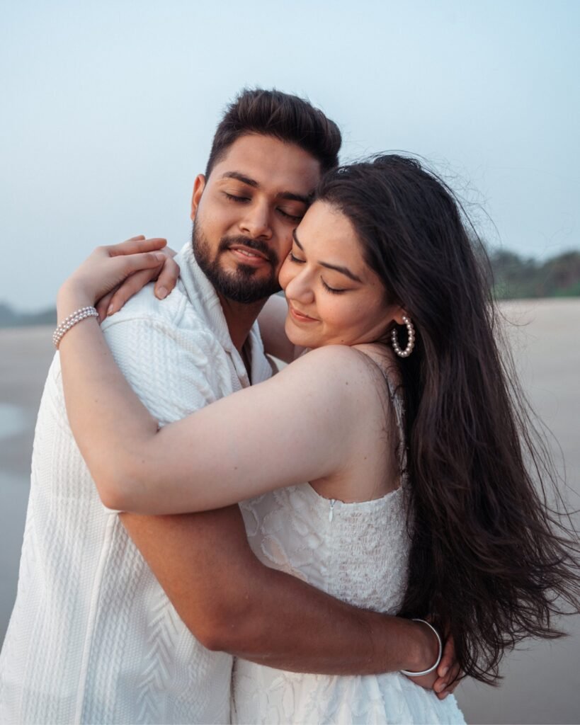 Goa pre-wedding shoot