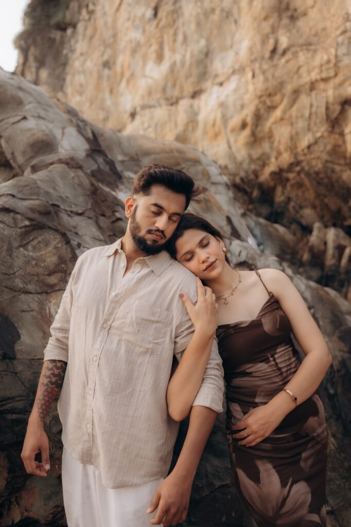Goa pre-wedding shoot