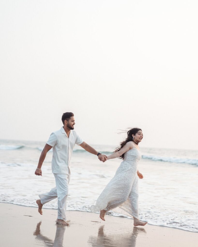 Goa beach and yacht pre-wedding shoot by Pavan Soni 1